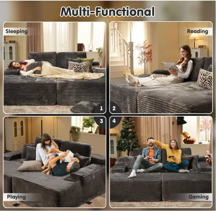 Capsule Sofa - Single and Double Recliner