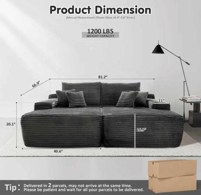 Capsule Sofa - Single and Double Recliner