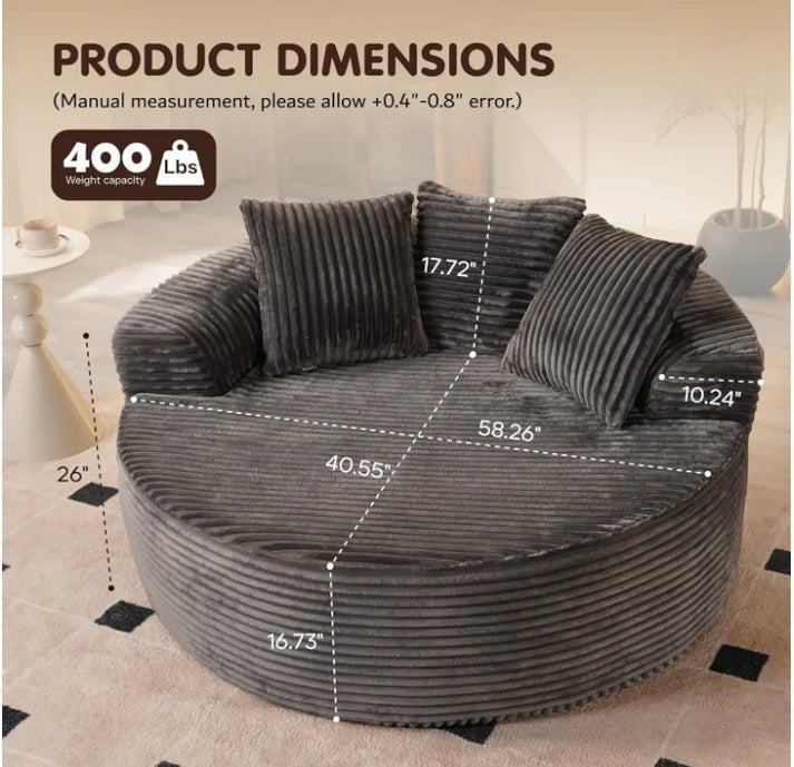 Capsule Sofa - Single and Double Recliner