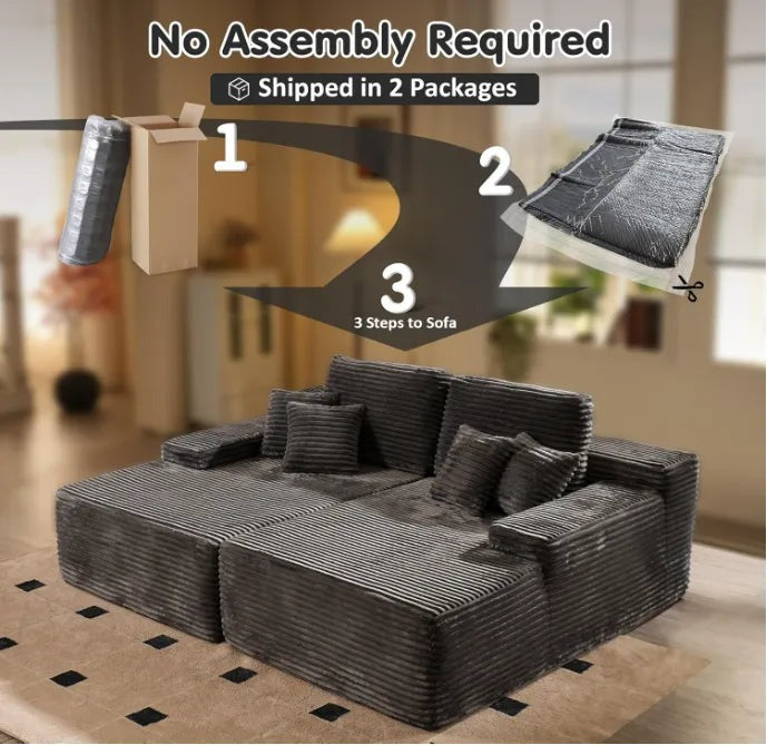 Capsule Sofa - Single and Double Recliner